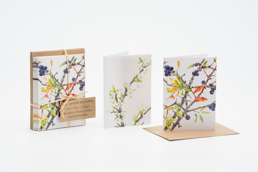 Mini Native Trees Greeting Cards - Blackthorn