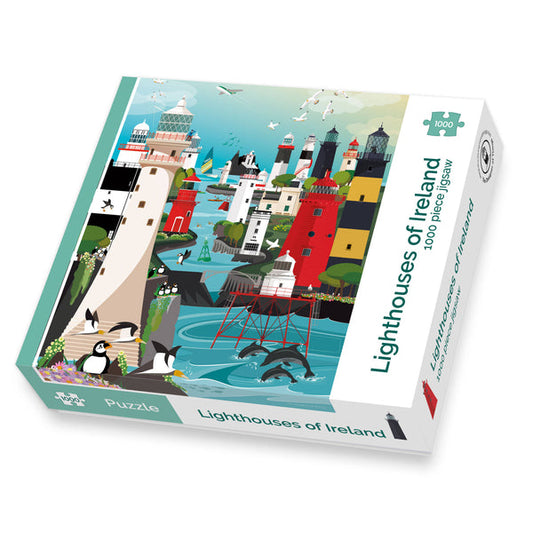 Irish Lighthouses 1000 Piece Jigsaw