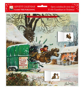 Norman Thelwell: Pony Cavalcade Advent Calendar (with stickers)