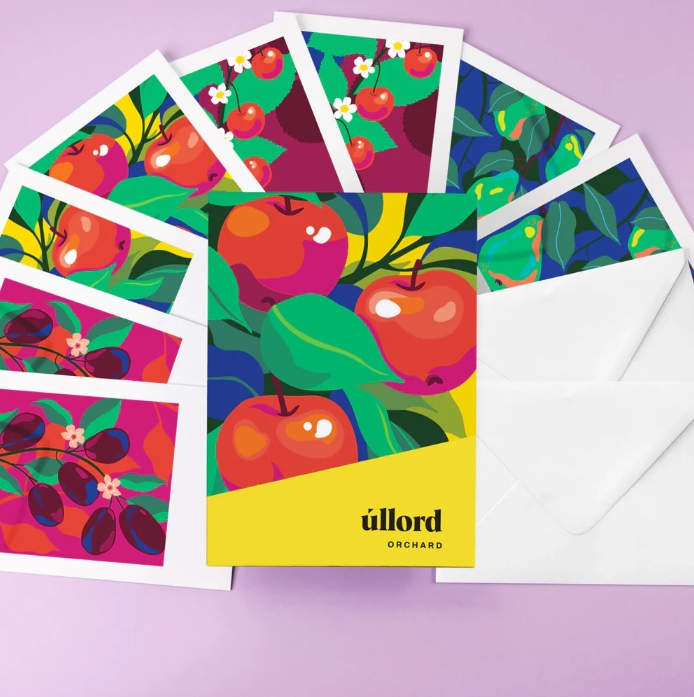 ORCHARD Greeting Card Set - Pawpear