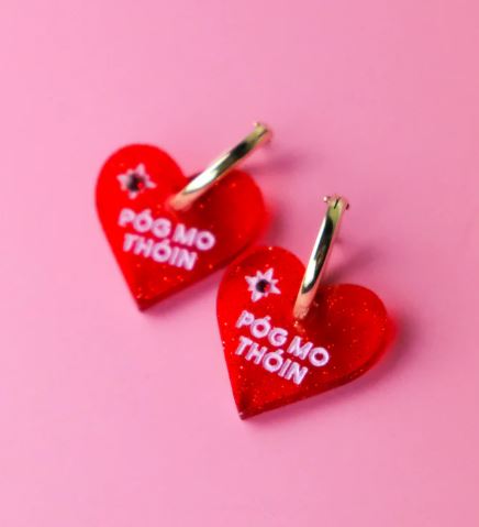 Póg Mo Thóin Hoop Earrings