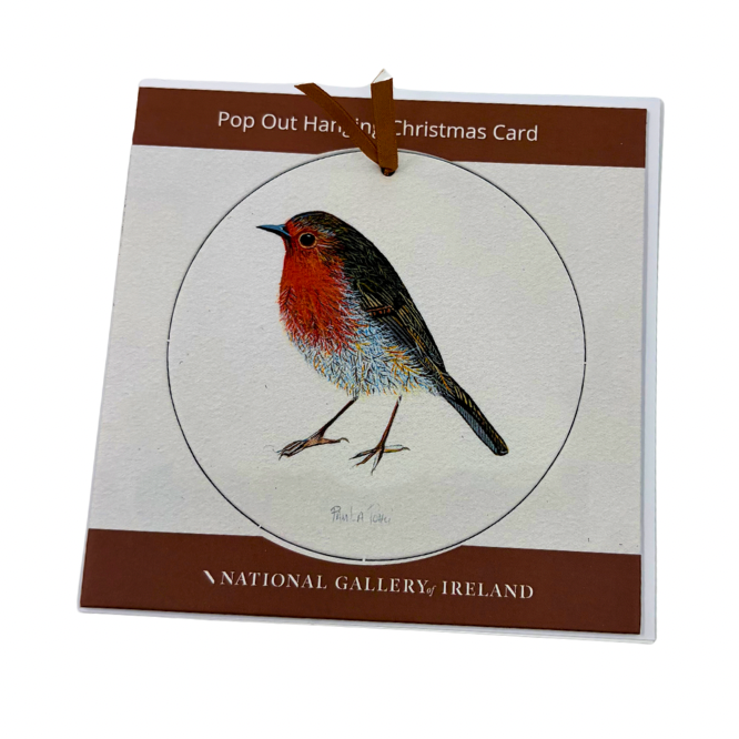 Robin Adult Pop Out Christmas Decoration