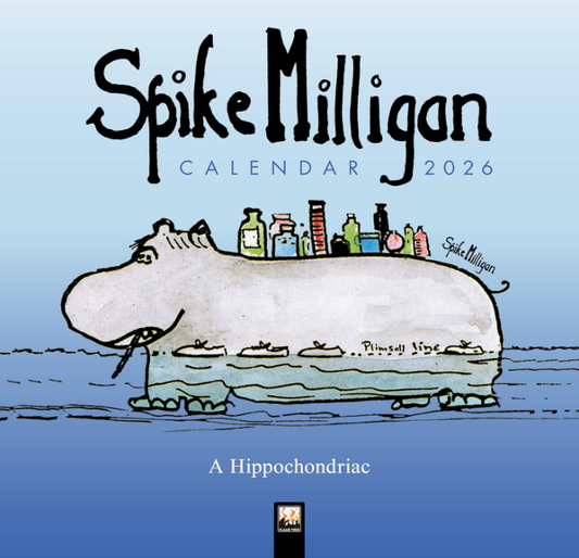 Spike Milligan Wall Calendar 2026 - Flame Tree Publishing