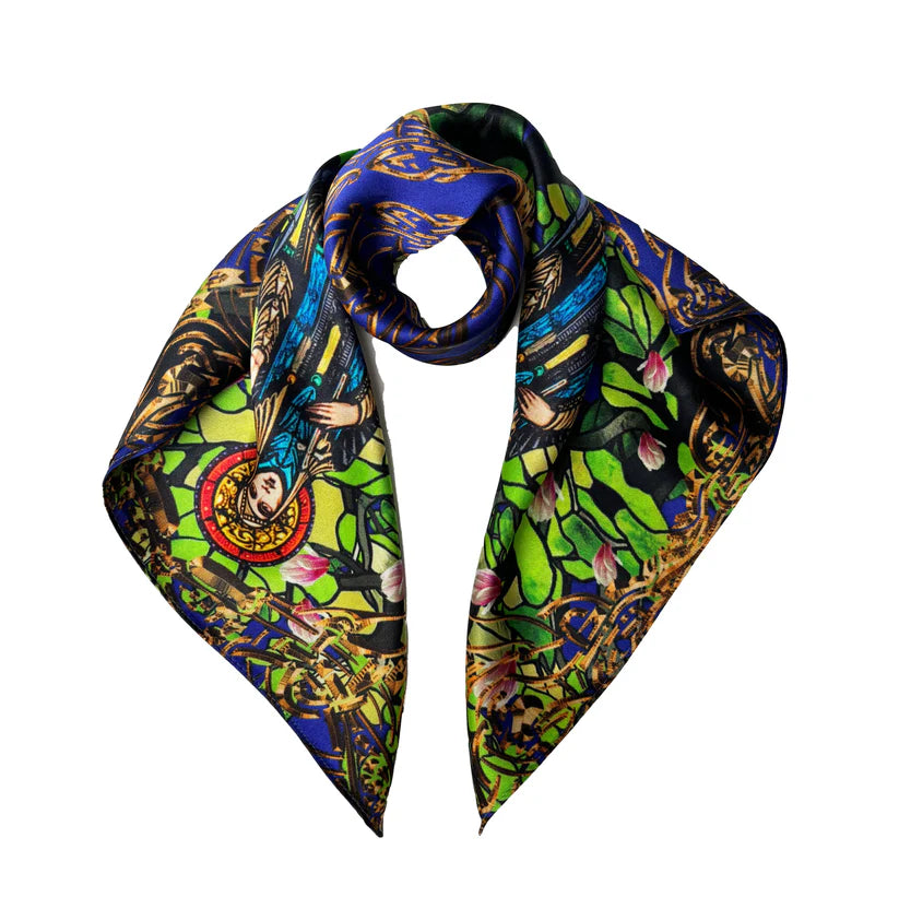 St Brigid Scarf 54cm x 54 cm