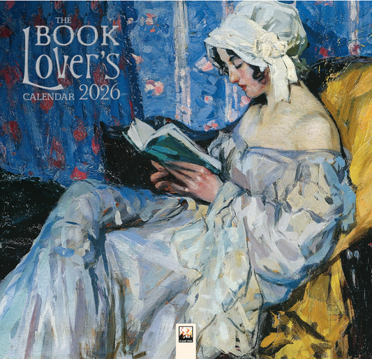 The Book Lover's Wall Calendar 2026 - Flame Tree Publishing