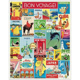 Vintage Travel 1000 Piece Cavallini Jigsaw Puzzle