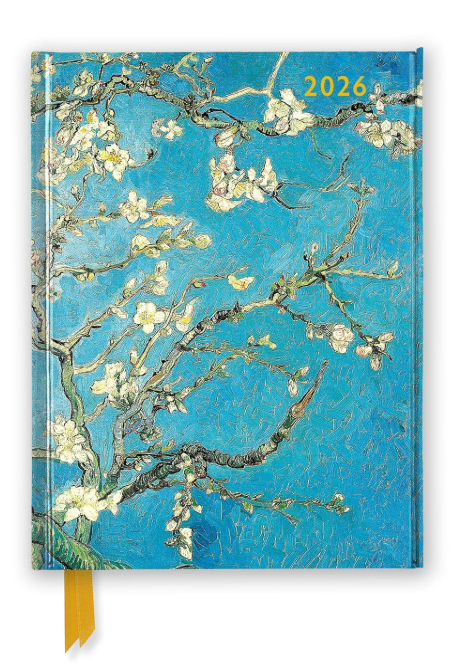 Vincent van Gogh: Almond Blossom Luxury Diary Planner 2026 - Flame Tree Publishing