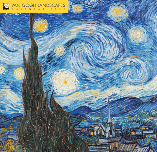Vincent van Gogh Landscapes Wall Calendar 2026 - Flame Tree Publishing