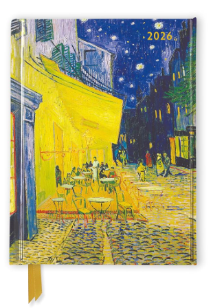 Vincent van Gogh: Café Terrace Luxury Pocket Diary 2026 - Flame Tree Publishing