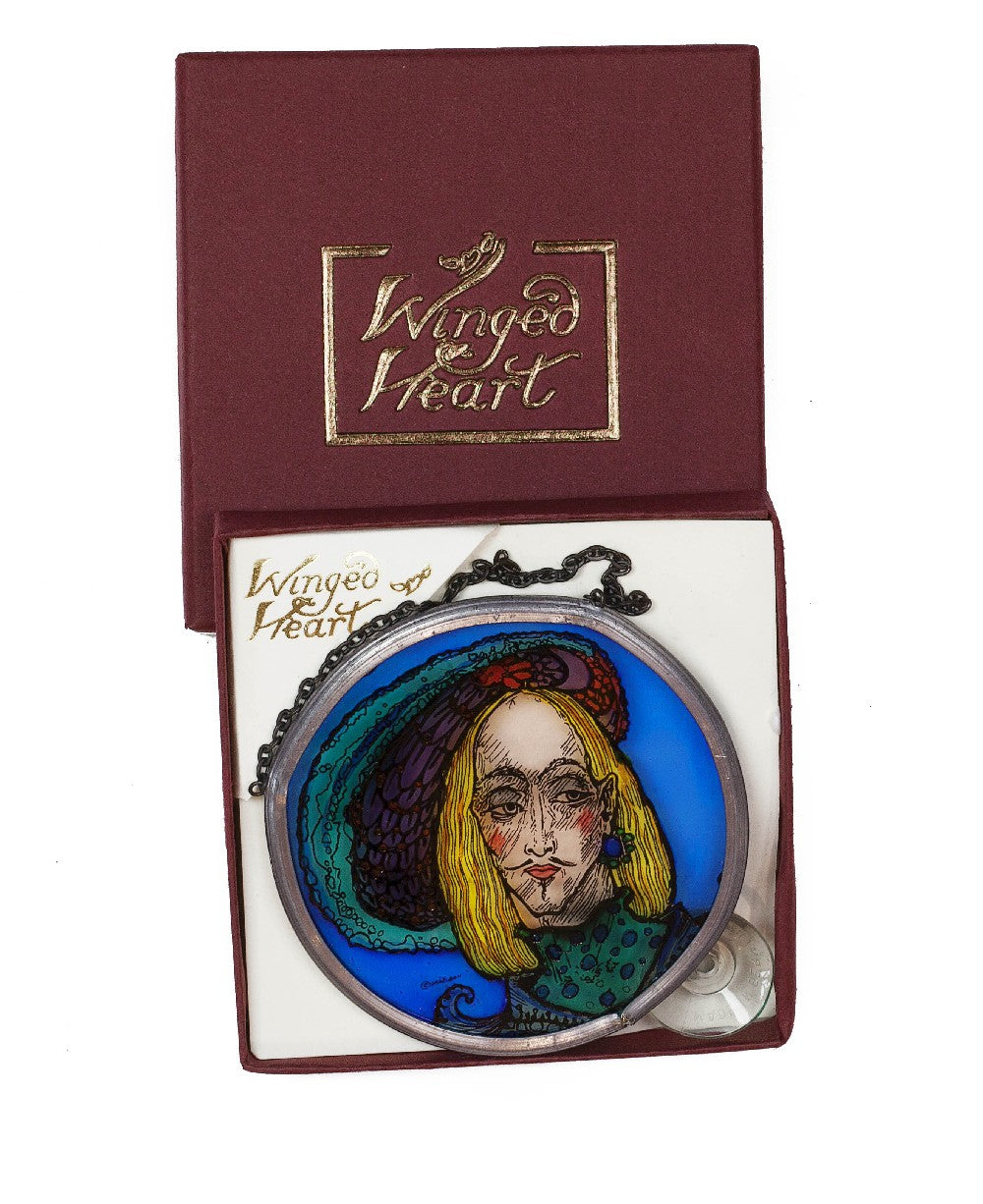 Swineherd Circular Stained Glass Reproduction