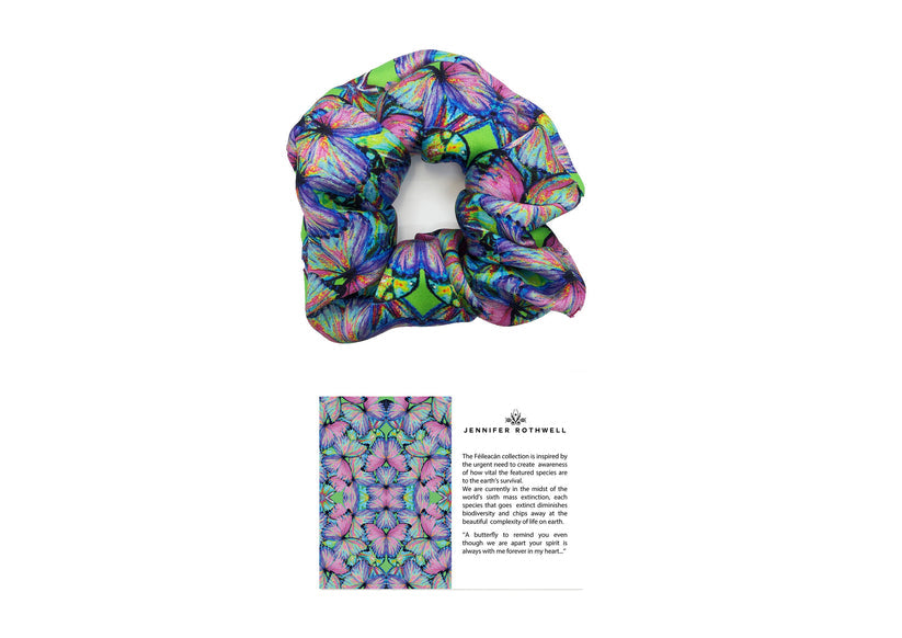 Feileacan ( Pink butterfly) Scrunchie