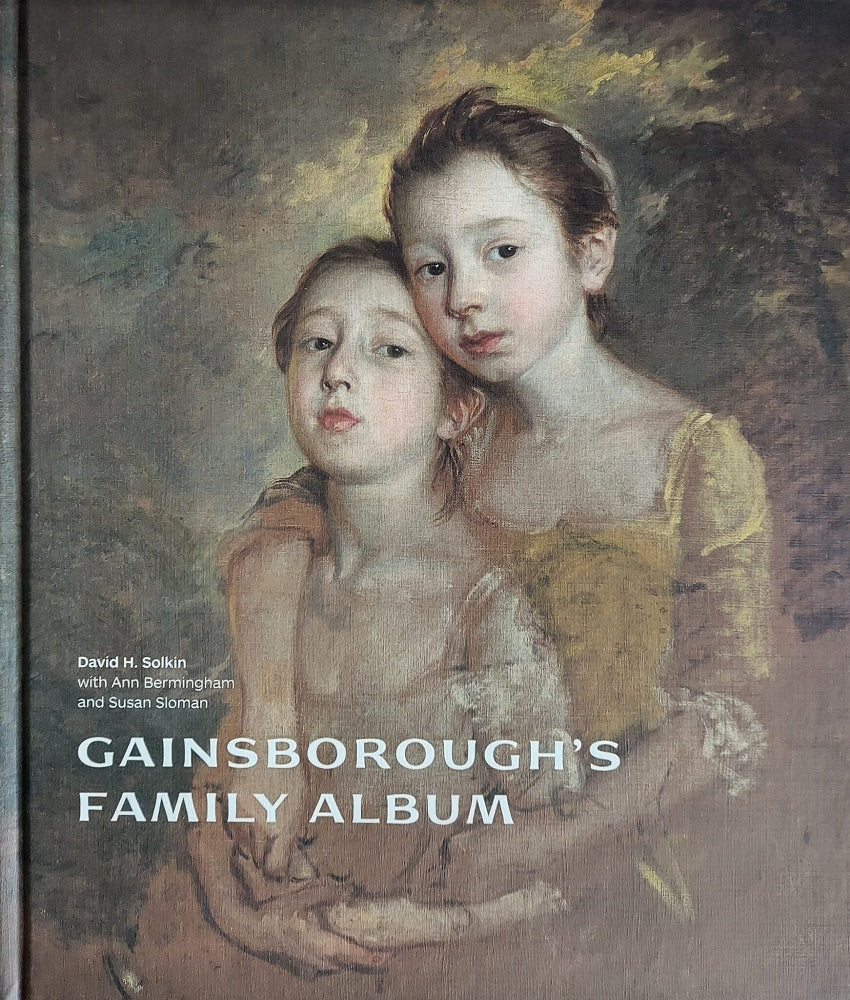 A realistic painted portrait of two young girls, one with her arms around the other. The title is in white at the bottom.