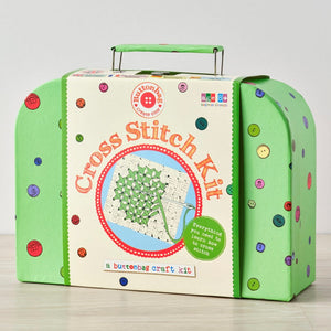 Learn To Cross Stitch Suitcase Kit