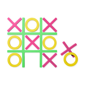 Tic Tac Trivet & Coaster Set - Neon Colors