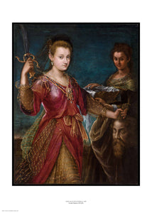 Judith with the Head of Holofernes Art Print