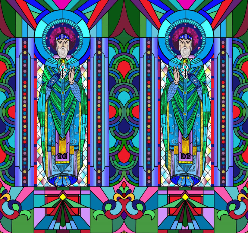 St Patrick  Silk Bow Tie