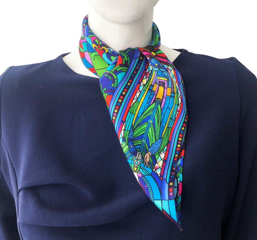 St Patrick Scarf 54 x 54 cm