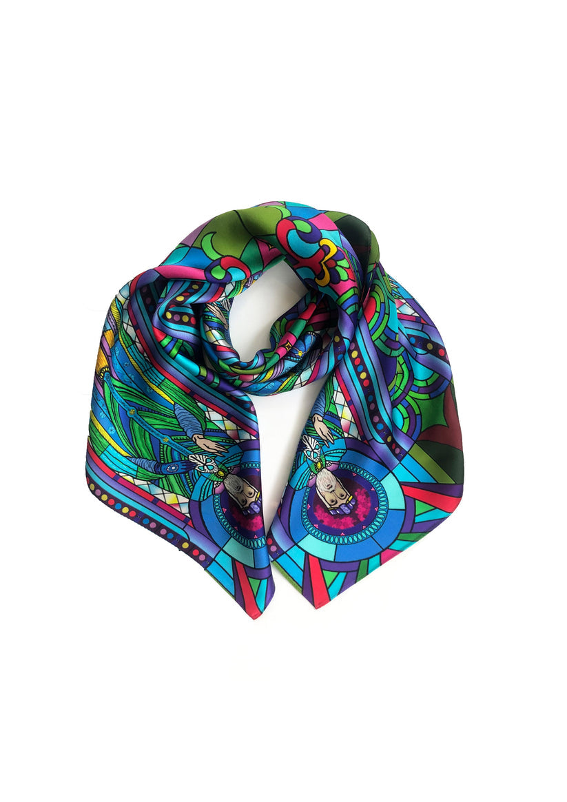 St Patrick Scarf 54 x 54 cm