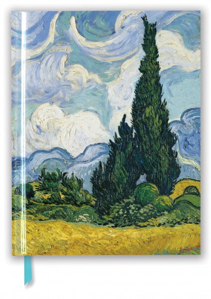 Wheat Field with Cypresses Sketch Book